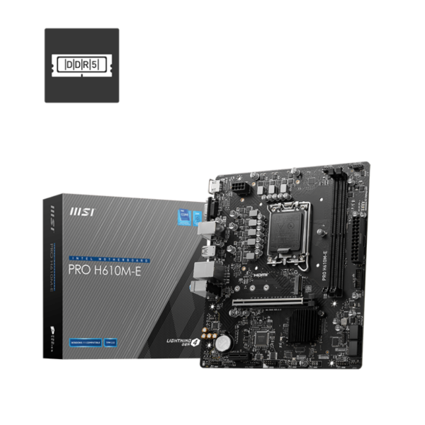 MSI PRO H610M-E DDR5